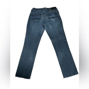 Buffalo David Bitton Blue Straight Leg Jeans